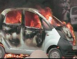 Aduh, Tata Nano Terbakar Lagi