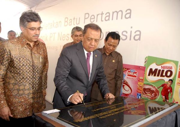 Nestle Bangun Pabrik Senilai Rp 1,7 Triliun