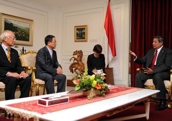 SBY Terima Bos Toyota 