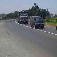 Pasca Kecelakaan Maut di Mojokerto, Marka Jalan Diperbaiki