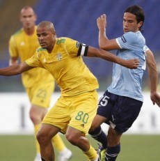 Lazio Tertahan, Sporting Menang