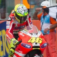 Rossi Pakai Sasis Aluminium di Aragon