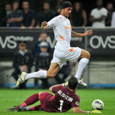 Inter vs Roma Berakhir Kacamata