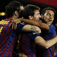 Messi Hat-trick, Barca Lumat Osasuna 8-0
