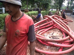 PLN Gaet Kontraktor Asing Tanam Kabel Bawah Tanah di Jakarta