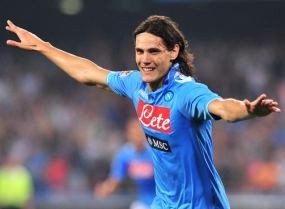 Hat-trick Cavani Sungkurkan Milan