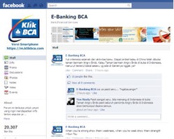 BCA Memperluas Layanan dengan Membuka Fanpage di Facebook