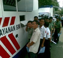 Antusias Warga Tinggi, Pemohon SIM MURI Capai 694 Pemohon