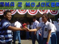 Pelajar-Wartawan Aksi Solidaritas Kasus SMA 6