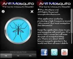 Kini, Nyamuk Bisa Diusir dengan Aplikasi Smartphone