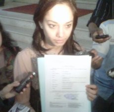 Wakili Nazaruddin, Dhea Laporkan Menufandu ke Mabes Polri