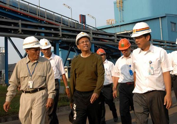 Dahlan Iskan Kunjungi PLTU 2 Banten Labuan