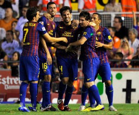 Barca Diimbangi Valencia 2-2