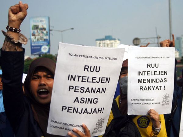 Demo Tolak RUU Intelejen
