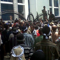 Ribuan Petani Berdemo di Medan Peringati Hari Agraria