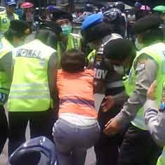 Dua Korban Lumpur Lapindo yang Diamankan Hanya Dimintai Keterangan