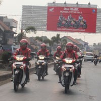 Sekali Isi Tangki, Honda Supra X 125 Helm in Taklukkan 3 Provinsi