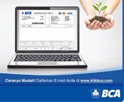 Terima Tagihan Kartu Kredit lewat Email dengan E-Statement BCA