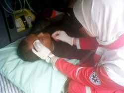 Kebakaran di Benhil, 3 Orang Luka Kena Reruntuhan Bangunan