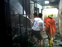 Kebakaran di Benhil Padam