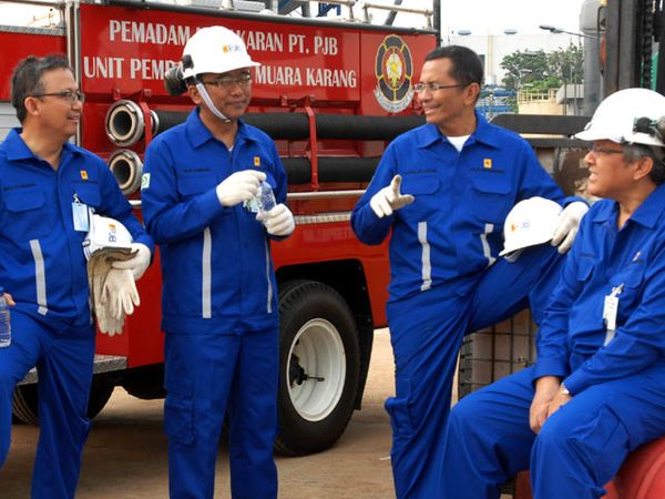 Dahlan Iskan Kunjungi PLTGU Muara Karang