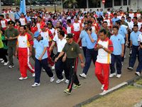 Gerak Jalan Sehat TNI