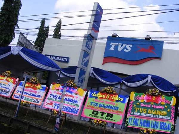 TVS Buka Showroom di Banjarmasin