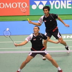 Bona/Ahsan Menang Mudah