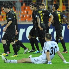 Kala Barca Ajari BATE Bersepakbola