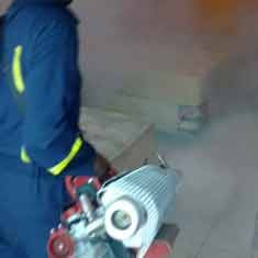 Kamar Calon Jamah Haji di Asrama Haji Sukolilo Di-fogging