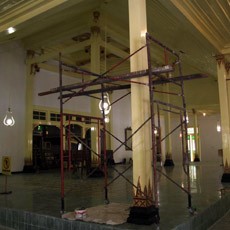 Jadi Tempat Resepsi Royal Wedding, Bangsal Kepatihan Berdandan