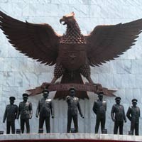 Upacara Hari Kesaktian Pancasila Berlangsung Singkat