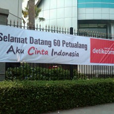 60 Pembaca detikcom Keliling Indonesia Gratis!