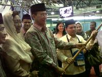 Menag Lepas Jamaah Haji Kloter Jakarta
