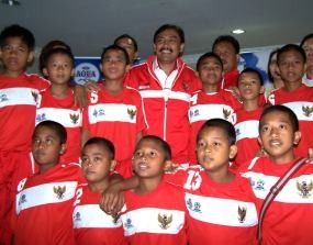 Tim Danone Nations Cup Indonesia Siap Bertarung di Bernabeu