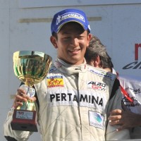 Rio Haryanto Naik Podium di Mugello