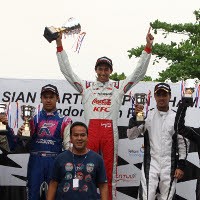 Sean Gelael Juarai Karting Asia di Sentul