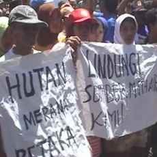Krisis Air Pertanian, Ratusan Petani Geruduk Pemkab Kediri