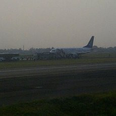 Suasana Penyisiran Garuda GA-601 Hiruk Pikuk