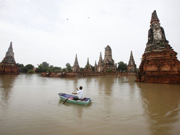 Situs Warisan Dunia Terendam Banjir