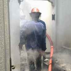 Kebakaran di Jolotundo Karena Korek Api