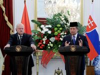 Presiden SBY Terima Presiden Slowakia