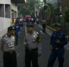 Basement Hotel Shangri-La Surabaya Dikabarkan Terbakar