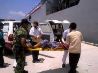 KRI Soeharso, RS Terapung di Pantai Belitung Nan Tenang