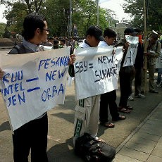 KAMMI Jabar Tolak Pengesahan RUU Intelijen