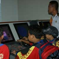 Pelajar SD Muhammadiyah 11 Belajar Kemaritiman