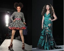 9 Gaya Seleb Saat Berlenggak-lenggok di Catwalk