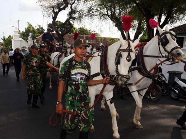 Gladi Bersih Kirab Pengantin Keraton