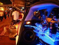 63 Mobil Modifikasi Berebut King di Palembang