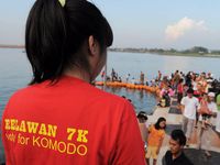 Relawan 7K Kampanyekan Pulau Komodo
